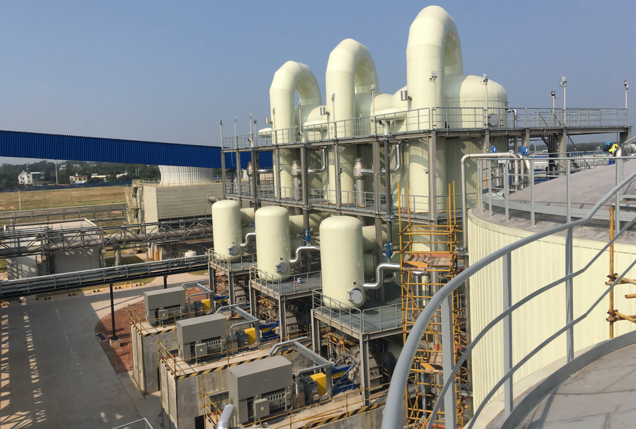 山鷹紙業(yè)華南、廣東竹纖維MVR蒸發(fā)系統(tǒng)